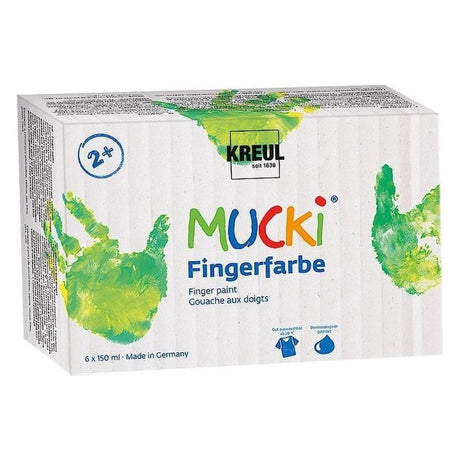 Kreul https: www.cchobby.nl mucki-fingerpaint-various-colors-6x150-ml-1-box