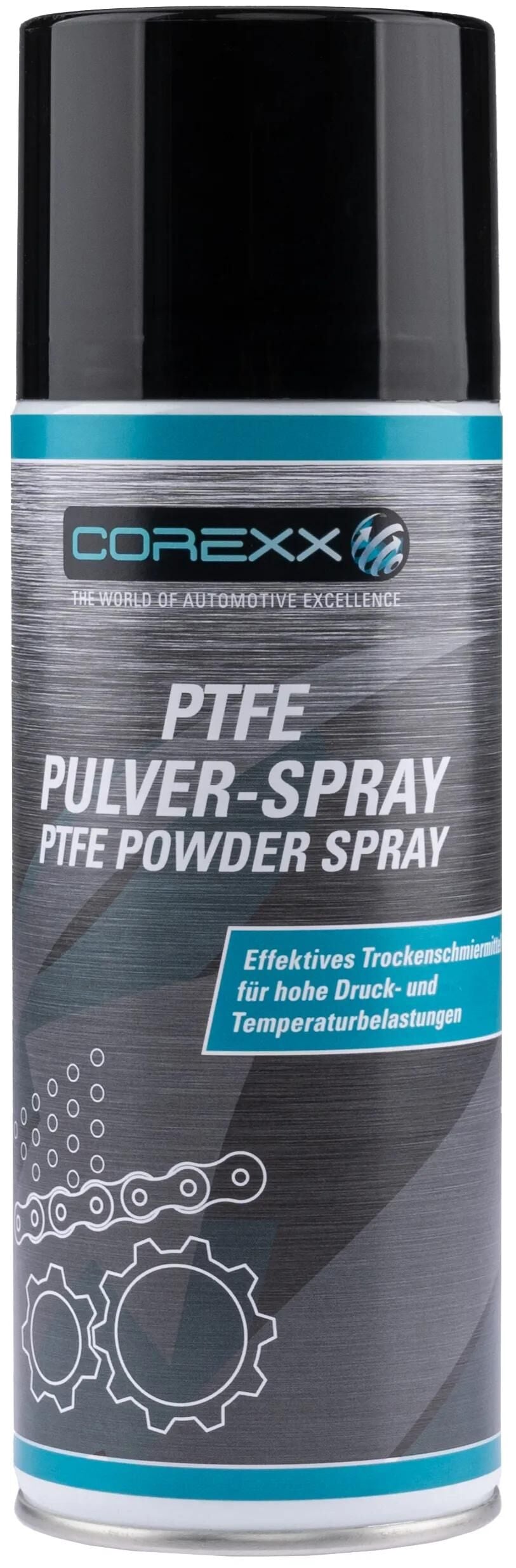 Corexx trockenschmiermittel ptfe pulverspray ptfe pulverspray 400 ml