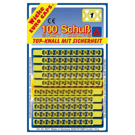 Wicke amorces 100 skud 10 strimler