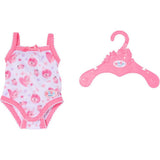 Baby born romper 43 cm pink hvid