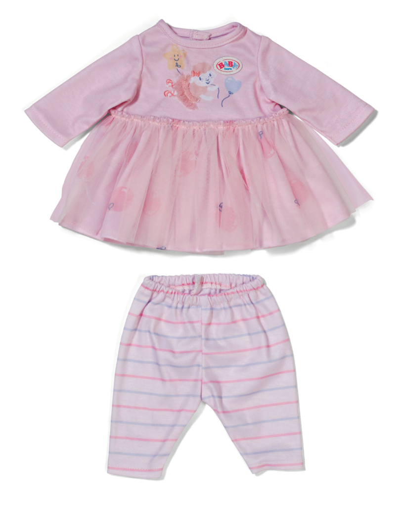 Baby born jurk lichtroze 36cm