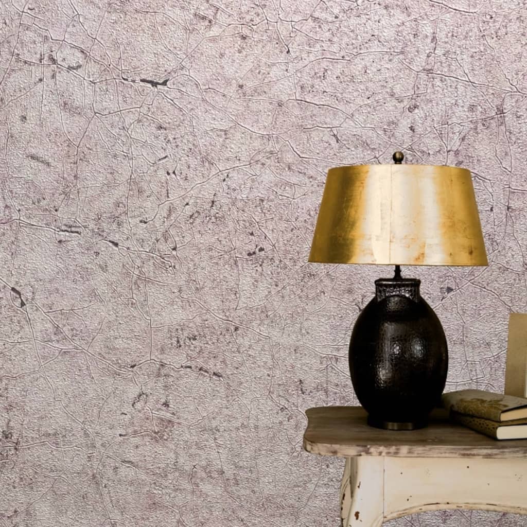 Noordwand tapet Vintage Deluxe Stucco Crackle Brown
