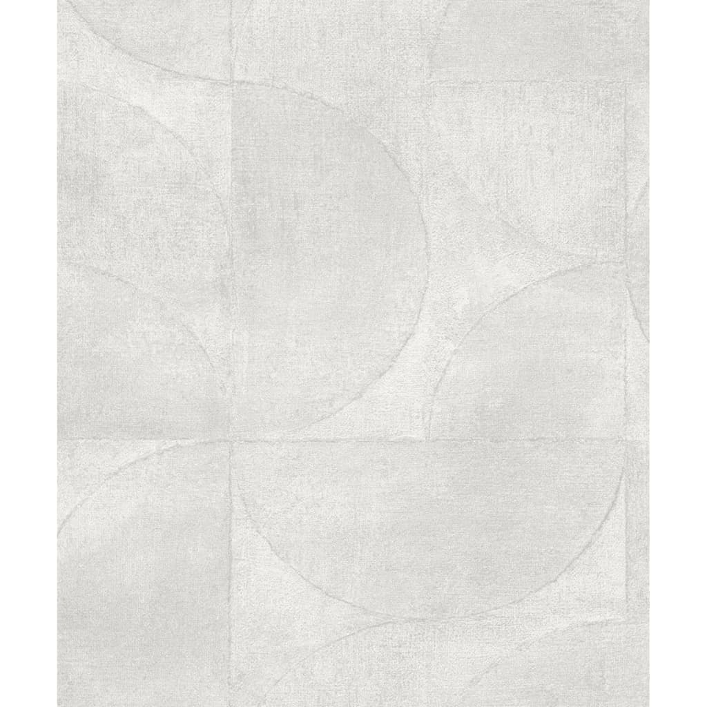 Noordwand tapet vintage deluxe grafisk cirkel ser metallisk beige
