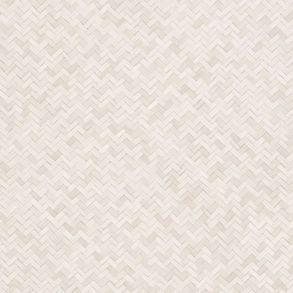 North Wall Wallpaper Botanica Rattan Wickerwork Beige
