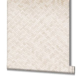 North Wall Wallpaper Botanica Rattan Wickerwork Beige
