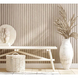 North Wall Wallpaper Botanica Trælameller Beige