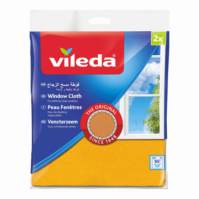 Vileda 1059842 - vinduesskins + 30% mf 2pak | 2 stk