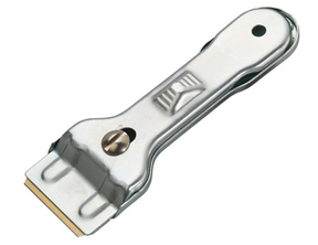 Westmark keramisk plade og renseskraber stål 138x46x16mm