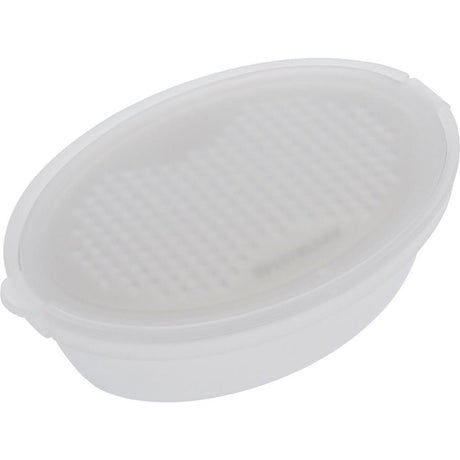 Westmark muskatnød rivejern med plast rustfri stålbakke 96x67x31mm
