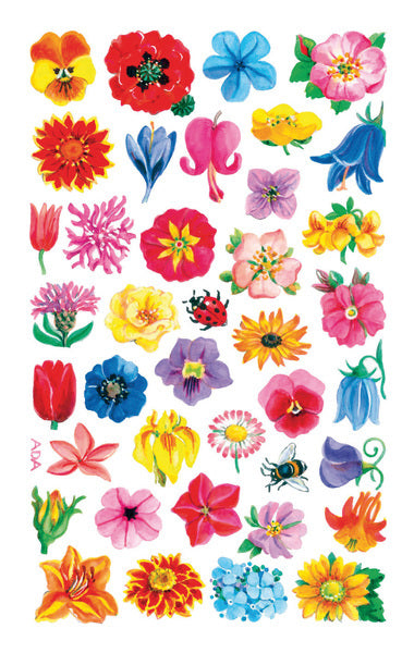 Avery av-54304 papirlabel z-design kreativ pakke med 3 ark blomster