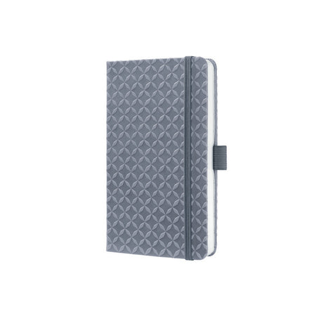 Sigel si-jn126 notesbog jolie flair a6 hardcover ruled glacier grey 174 sider 80g