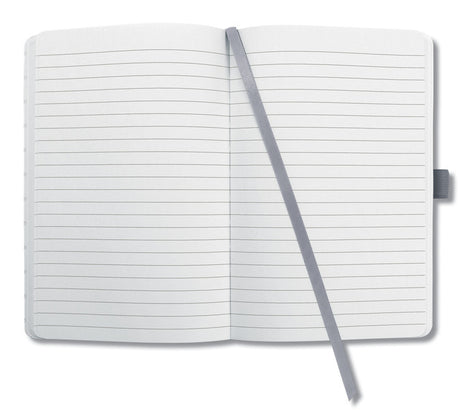 Sigel si-jn126 notesbog jolie flair a6 hardcover ruled glacier grey 174 sider 80g