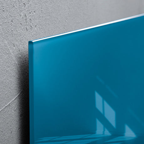 Sigel si-gl252 glasmagnettavle artverum 480x480x15mm benzinblå