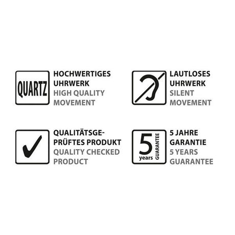 Sigel si-wu120 vægur artetempus opta hvid med quartz urværk