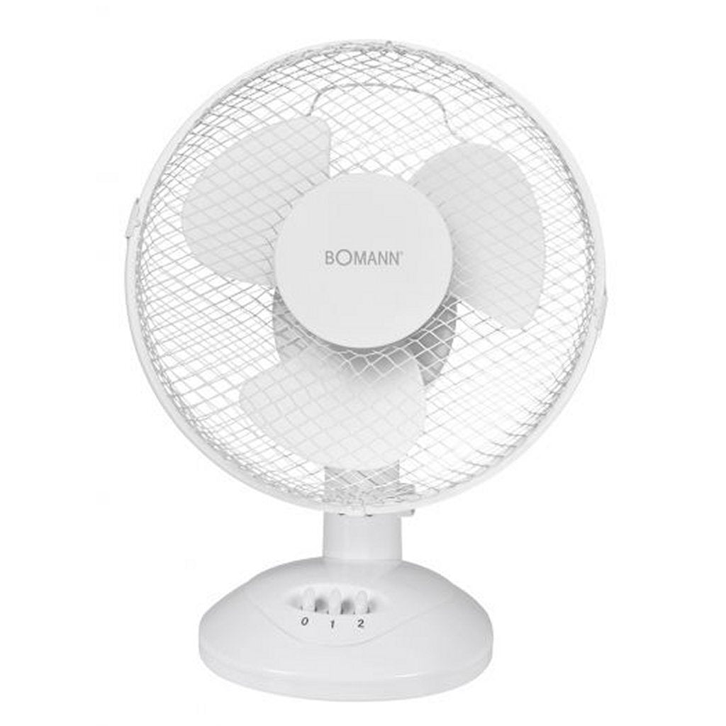 Bomann vl 1137 cb bordventilator 23 cm hvid