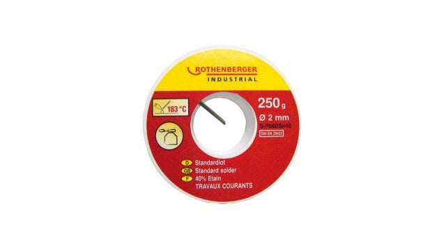 Rothenberger standard loddemetal 2mm 183