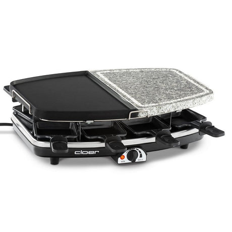 Cloer 6435 raclettegrill med natursten 1200w