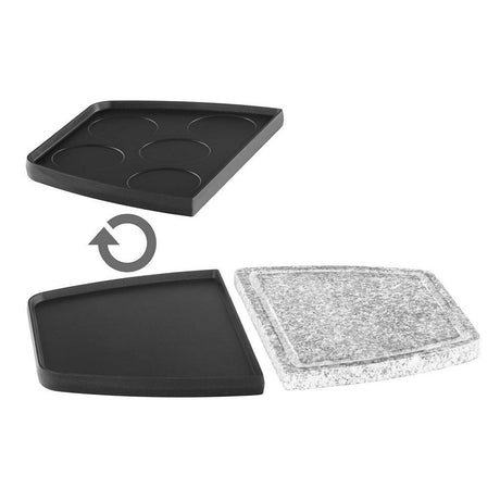 Cloer 6435 raclettegrill med natursten 1200w