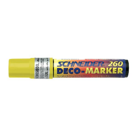 Schneider kridt deco markør 260 fluorgul