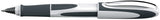 Schneider skriveredskaber schneider rollerball - ray - nib m - hvid grå – s-187849