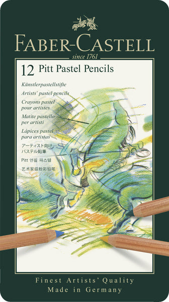 Faber-castell pitt pastel blyanter - 12 stykker - fc-112112