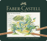 Faber-castell pastelblyanter - dåse 24 stykker -fc-112124