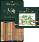 Faber-castell pastelblyanter - dåse 24 stykker -fc-112124