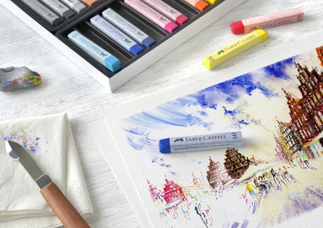 Faber castell fc-128336 pastel kridt creative studio blød pastel penalhus i 36 dele