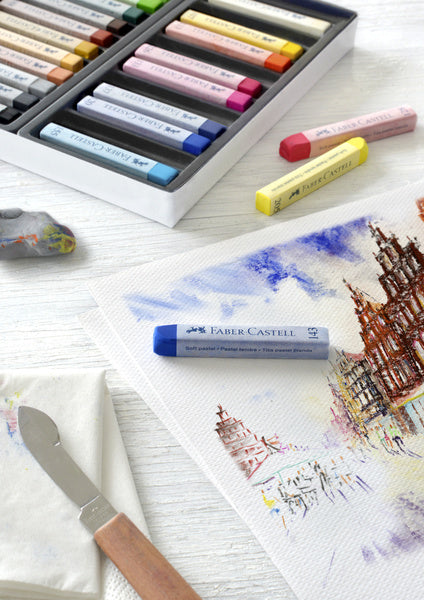 Faber castell fc-128336 pastel kridt creative studio blød pastel penalhus i 36 dele