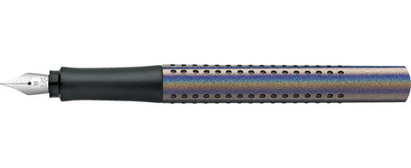 Faber Castell FC-140842 Fyldepen Faber Castell Grip Glam M Sølv