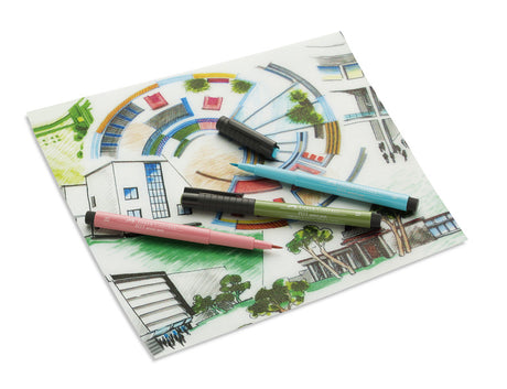 Faber Castell FC-167398 Tegnepen Pitt Artist Pen 251 Sølv