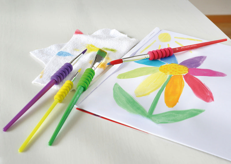 Faber Castell FC-481600 børstesæt plast 4 stk
