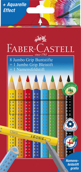 Faber castell farvet blyant farve greb farveområde