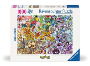 Ravensburger Jigsaw -puslespil Pokémon -figurer, 1000st.