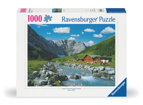 Ravensburger Jigsaw Puzzle Karwendel Mountains Østrig, 1000st.