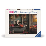 Ravensburger puslespil koen i badekarret - puslespil - 1000 brikker