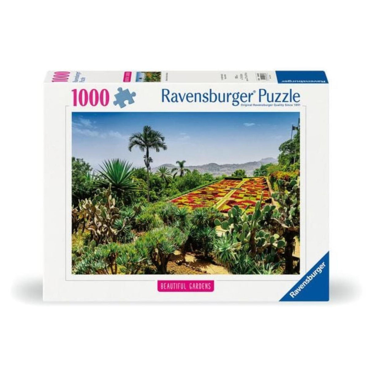 Ravensburger puslespil botanisk have, madeira 1000 brikker