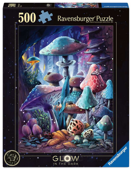 Ravensburger puslespil måneskinsvampe (stjernelinje) 500 brikker