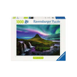 Ravensburger puslespil aurora over Kirkjufell 1000 brikker