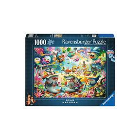 Ravensburger – ocean lounge – puslespil – 1000 brikker