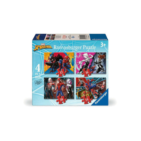 Ravensburger marvel spider-man 4-i-1 puslespil