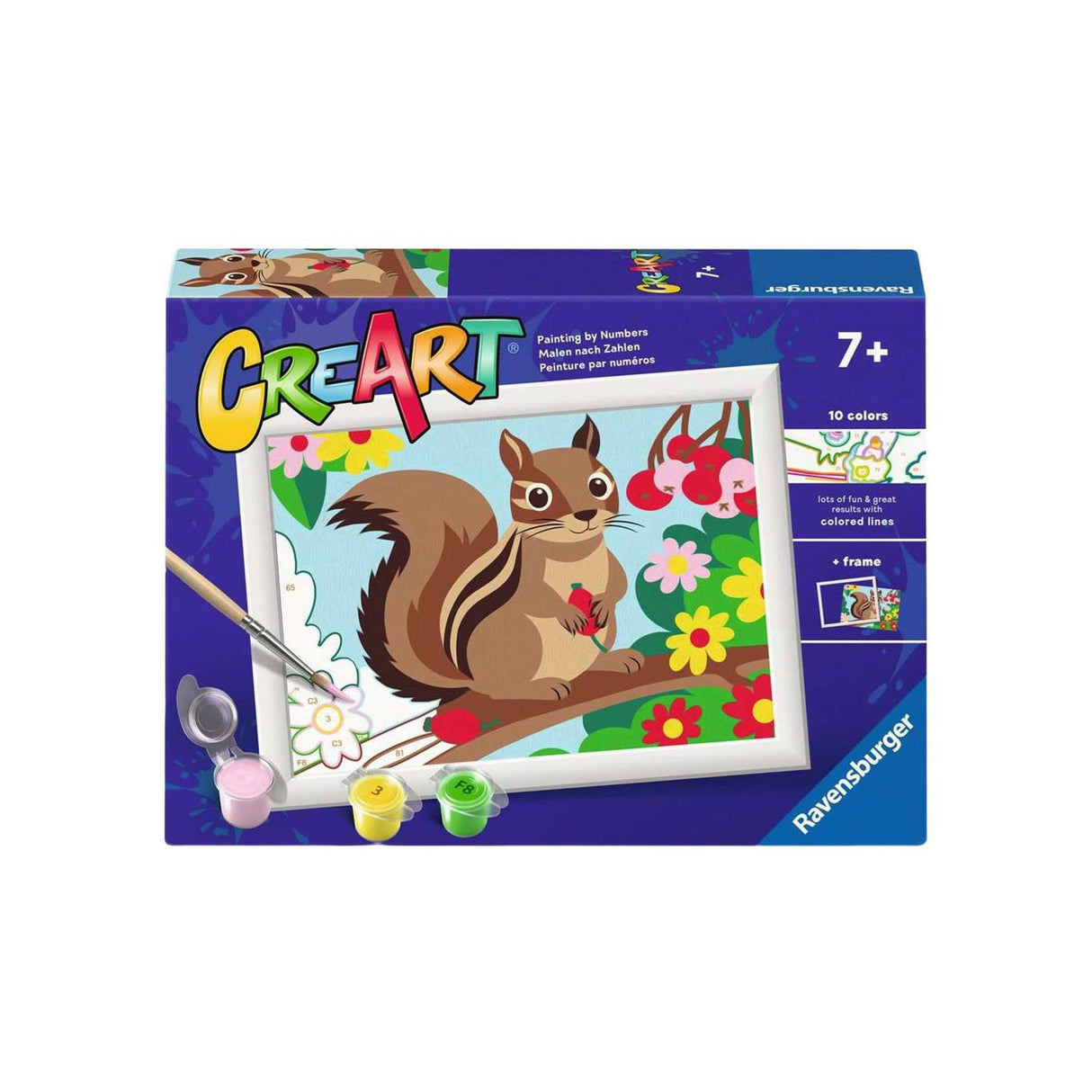 Ravensburger – creart: jordegern – maling efter tal
