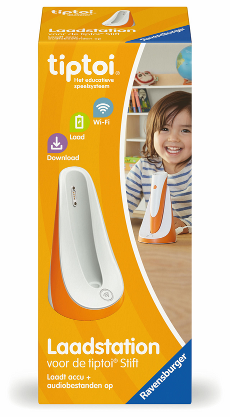Ravensburger Tiptoi ladestation - til 4. generation Tiptoi pen - med WLAN funktion