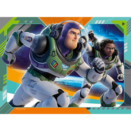 Ravensburger disney lightyear 4in1box puslespil - 12+16+20+24 brikker - børnepuslespil