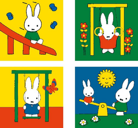 Ravensburger Miffy mine første puslespil -2+3+4+5 brikker - børnepuslespil