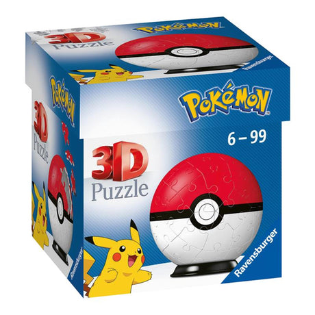 Ravensburger Pokémon Pokeball 3D -puslespil, 54 ..