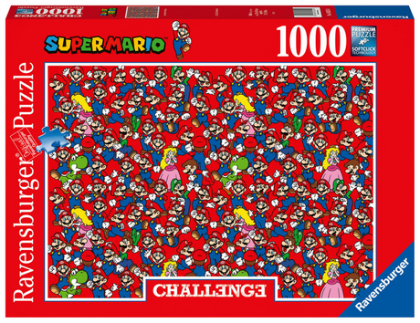Ravensburger puslespil super mario 1000 stk