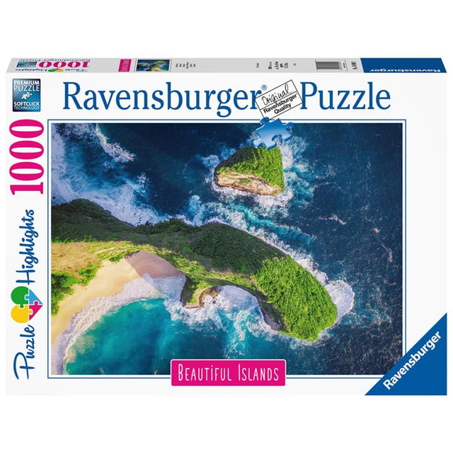 Ravensburger puslespil indonesien 1000 stk