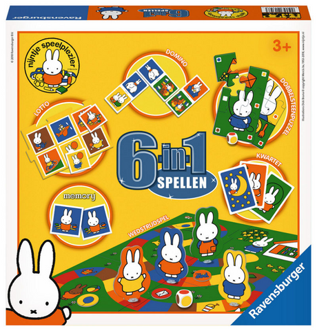 Ravensburger Miffy spil, 6i1