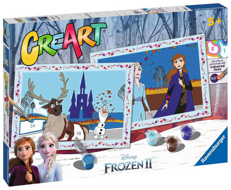 Ravensburger Creart Maleri ved nummer - Frosset 2
